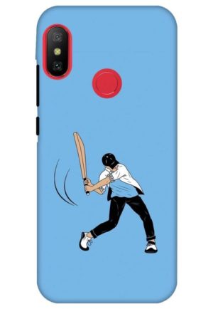cricket gully boy printed designer mobile back case cover for Xiaomi Redmi 6 pro