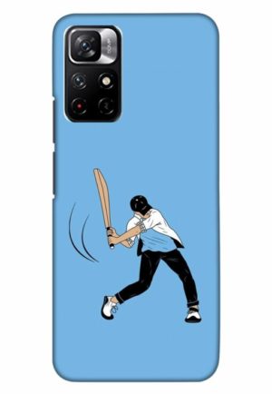 cricket gully boy printed designer mobile back case cover for xiaomi redmi note 11t 5g - poco M4 pro 5g