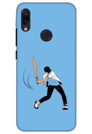 cricket gully lover printed designer mobile back case cover for redmi note 7