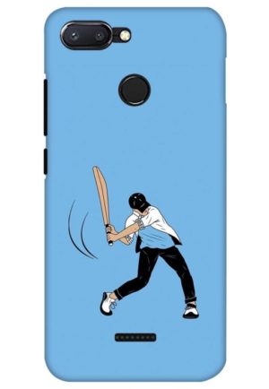 cricket lover printed designer mobile back case cover for Xiaomi Redmi 6