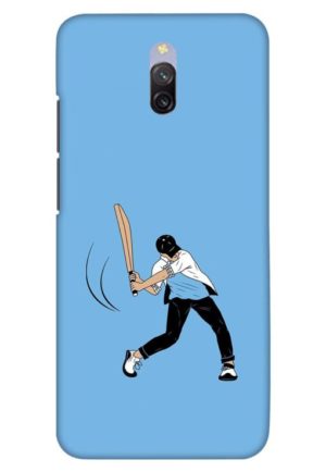 cricket lover printed designer mobile back case cover for redmi 8a dual