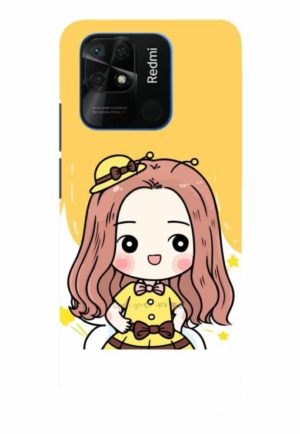 cute baby girl printed designer mobile back case cover for Xiaomi redmi 10 - redmi 10 power