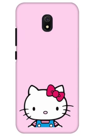 cute hello kitty printed designer mobile back case cover for redmi 8a