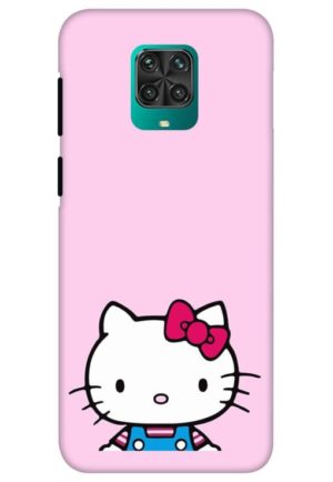 cute hello kitty printed designer mobile back case cover for redmi note 9 pro