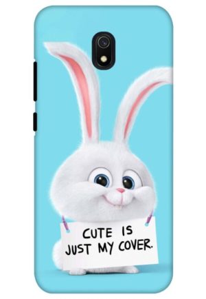 cute is just my cover printed designer mobile back case cover for redmi 8a