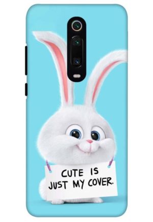 cute is just my cover printed designer mobile back case cover for redmi k20 - redmi k20 pro