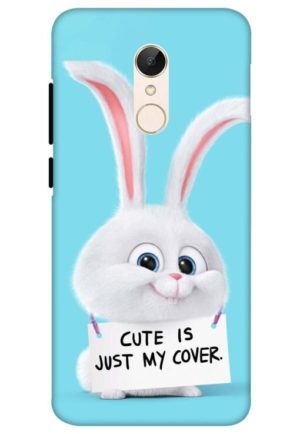 cute is just my cover printed mobile back case cover