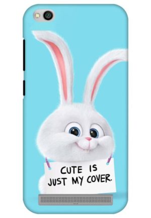cute is just my cover printed mobile back case cover