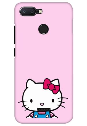 cute kitty printed designer mobile back case cover for Xiaomi Redmi 6