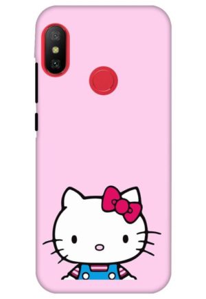 cute kitty printed designer mobile back case cover for Xiaomi Redmi 6 pro