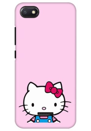 cute kitty printed designer mobile back case cover for Xiaomi Redmi 6a