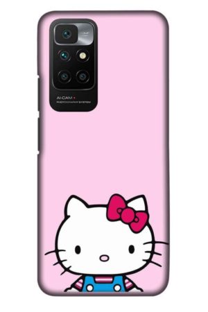 cute kitty printed designer mobile back case cover for Xiaomi redmi 10 Prime
