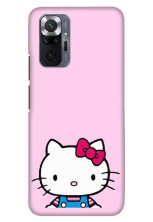 cute kitty printed designer mobile back case cover for Xiaomi redmi note 10 pro - redmi note 10 pro max