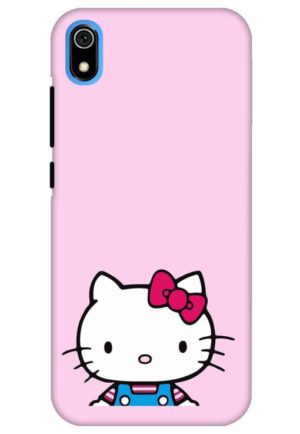 cute kitty printed designer mobile back case cover for redmi 7a