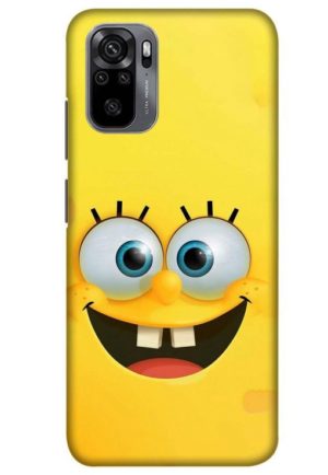 cute smiley with big eyes printed designer mobile back case cover for Xiaomi redmi note 10 - redmi note 10s