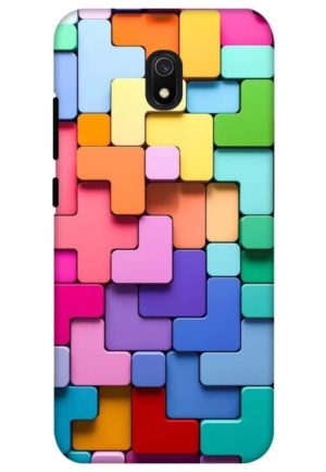 difficult puzzle printed designer mobile back case cover for redmi 8a