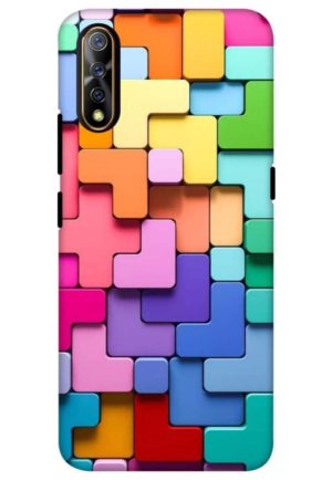 difficult puzzle printed mobile back case cover for vivo s1, vivo z1x
