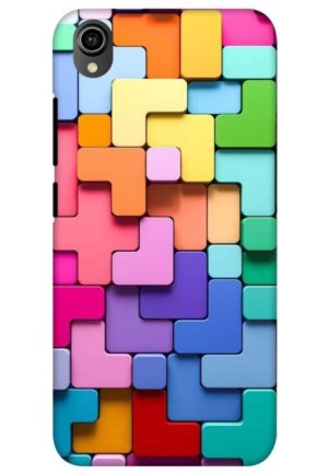 difficult puzzle printed mobile back case cover for vivo y90, vivo y91i