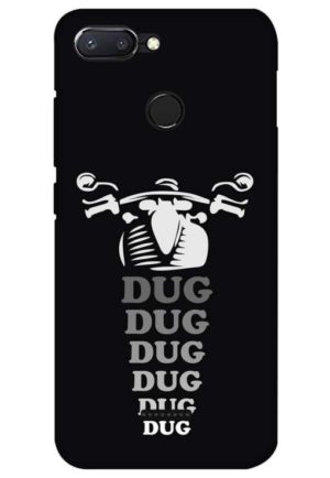 dug dug dug bike lover printed designer mobile back case cover for Xiaomi Redmi 6