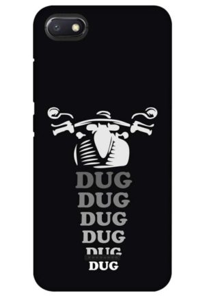 dug dug dug bike lover printed designer mobile back case cover for Xiaomi Redmi 6a