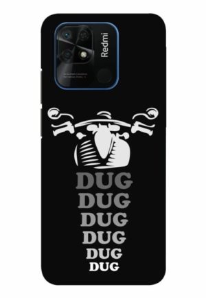 dug dug dug bike lover printed designer mobile back case cover for Xiaomi redmi 10 - redmi 10 power