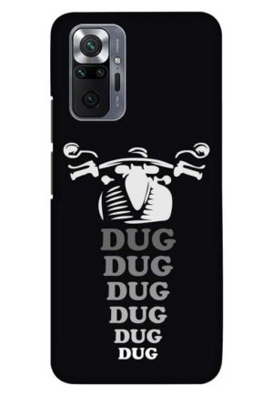 dug dug dug bike lover printed designer mobile back case cover for Xiaomi redmi note 10 pro - redmi note 10 pro max