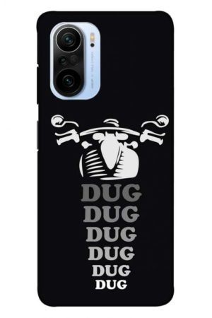 dug dug dug bike lover printed designer mobile back case cover for mi 11x - 11x pro