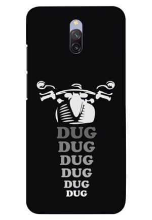 dug dug dug bike lover printed designer mobile back case cover for redmi 8a dual