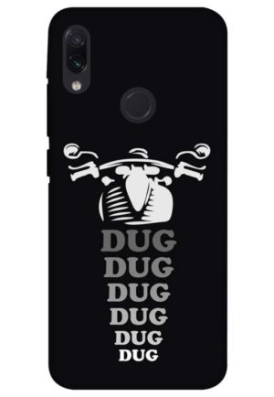 dug dug dug printed designer mobile back case cover for redmi note 7