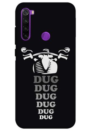 dug dug dug printed designer mobile back case cover for redmi note 8