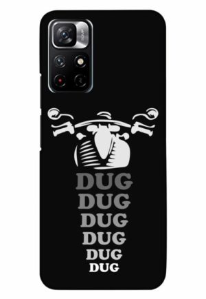 dug dug dug printed designer mobile back case cover for xiaomi redmi note 11t 5g - poco M4 pro 5g