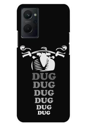 dug dug dug printed mobile back case cover for realme 9i