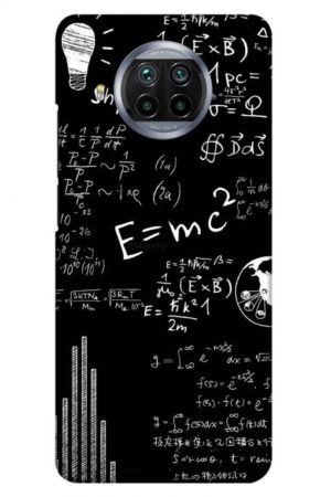 e=mc2 printed designer mobile back case cover for mi 10i