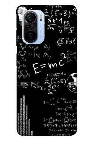 e=mc2 printed designer mobile back case cover for mi 11x - 11x pro