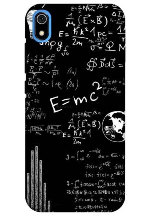 e=mc2 printed designer mobile back case cover for redmi 7a