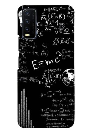 e=mc2 printed mobile back case cover for vivo y20 - vivo y20i - vivo y20a - vivo y20g - vivo y20t - vivo y12s - vivo y12g