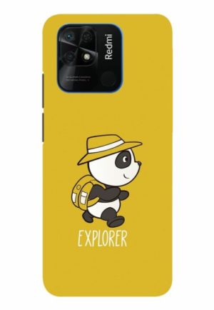 exploring panda printed designer mobile back case cover for Xiaomi redmi 10 - redmi 10 power