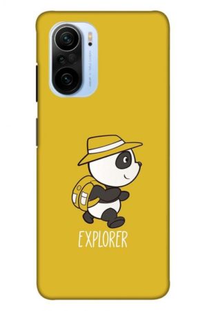 exploring panda printed designer mobile back case cover for mi 11x - 11x pro