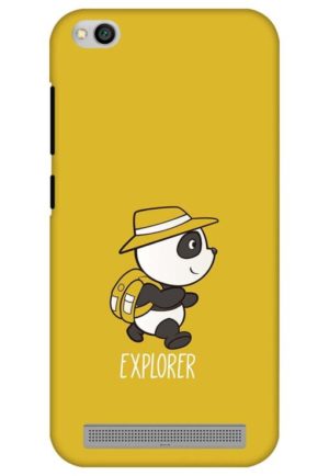 exploring panda printed mobile back case cover