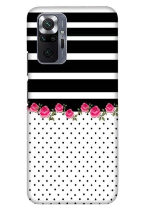 flower polka printed designer mobile back case cover for Xiaomi redmi note 10 pro - redmi note 10 pro max