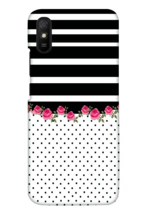 flower polka printed designer mobile back case cover for redmi 9A - redmi 9i - redmi 9A sport - redmi 9i sport