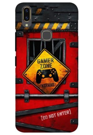 gamer zone do not enter printed mobile back case cover for vivo V9, vivo V9 PRO , vivo v9 youth, vivo y83 pro