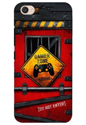 gamer zone printed mobile back case cover for vivo v5, vivo v5s, vivo y66, vivo y67, vivo y69