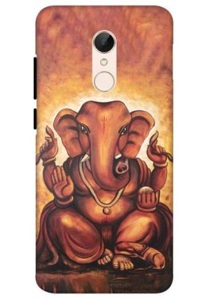 ganpati printed mobile back case cover
