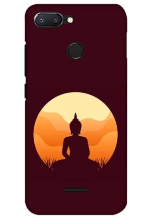 gautam buddha printed designer mobile back case cover for Xiaomi Redmi 6