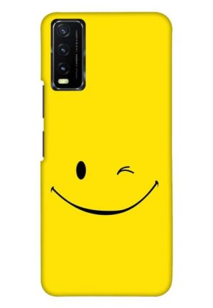 happy smily printed mobile back case cover for vivo y20 - vivo y20i - vivo y20a - vivo y20g - vivo y20t - vivo y12s - vivo y12g