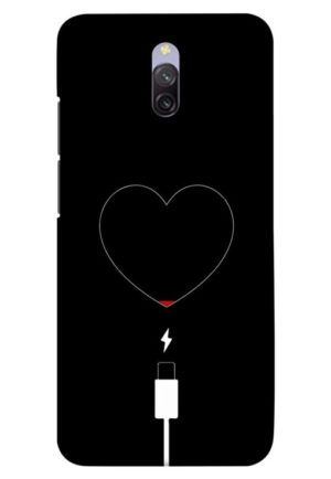 heart blood pump charger printed designer mobile back case cover for redmi 8a dual