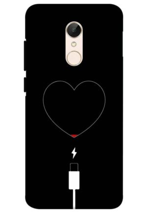 heart charger printed mobile back case cover