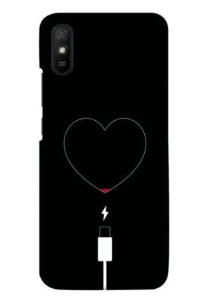 heart pump blood charger printed designer mobile back case cover for redmi 9A - redmi 9i - redmi 9A sport - redmi 9i sport