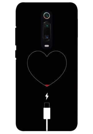 heart pump blood charger printed designer mobile back case cover for redmi k20 - redmi k20 pro